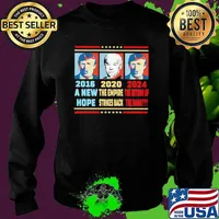 A new hope the empire strikes back the return of the maga Trump biden s Sweater