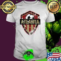Atlanta Soccer Jersey Style Team Fan FC United Flag Shirt