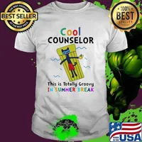 Cool Counselor This Is Totally Groovy In Summer Break Shirt