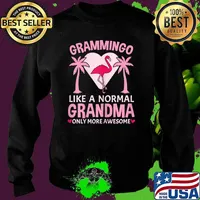 Grammingo for a Like A Grandma Awesome Grandma Only More Awesome T-Shirt Sweater