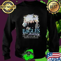 Hotel California 2021 Tour Eagles 50th Anniversary Thank You For The momories Shirt Sweater