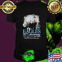 Hotel California 2021 Tour Eagles 50th Anniversary Thank You For The momories Shirt