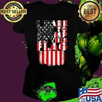 I dare you yo stomp on this flag Ladies tee