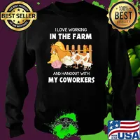 I love working in the farm and hangout with my coworkers Sweater