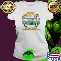 In my hardest time all i want is to go to the beach with my dogs hippie Ladies tee