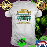 In my hardest time all i want is to go to the beach with my dogs hippie shirt