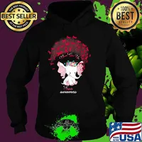 Never Give Up Sepsis Awareness Elephant Shirt Hoodie