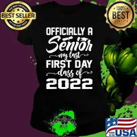 Officially A Senior Class Of 2022 Senior Graduation Supplies T-Shirt Ladies tee