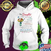 To my daughter once upon a time when i asked god you are my sunshine flower Hoodie