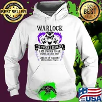 Warlock the sworn and beholden i am sworn to an unbreakable pact seeker of ancient Hoodie