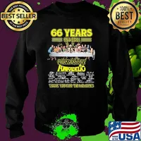 66 years 1955 2021 funkadelic thank you for the memories signatures Sweater