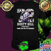 72th Dusty Hill Thank You For The Memories Shirt