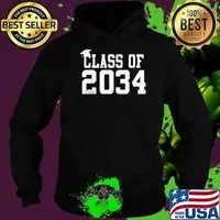 Best class Of 2034 Grow With Me First Day Of School Graduation T-Shirt Hoodie