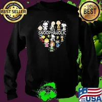 I'm A Snoopyaholic Heart Shirt Sweater