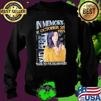 In memory of october 1984 katy perry thank you for the memories Sweater