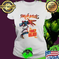 Limps Bizkits The Family Art Tour Music Legend T-Shirt Ladies tee