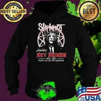 Slipknot joey jordison 1975 2021 thank you for the memories signature Hoodie