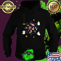 Cute Halloween youth and adult candy ghost T-Shirt Hoodie