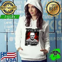 I Eat Guys Like U For Breakfast Halloween shirt