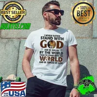 I would rather stand with god and be judged by the world than to stand with the world and be judged by god lion s Unisex