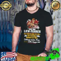 Ich bin lkw fahrer ich mache was ich will wo ich will wann ich will solange meine frau nichts dagegen hat skull truck s Guys V Neck