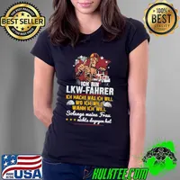 Ich bin lkw fahrer ich mache was ich will wo ich will wann ich will solange meine frau nichts dagegen hat skull truck s Ladies Tee