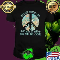 Into the forest i go to lose my mind and find my soul hippie shirt