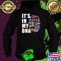 It's in my DNA Latino Pride Hispanic Heritage Month T-Shirt Hoodie