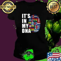 It's in my DNA Latino Pride Hispanic Heritage Month T-Shirt Ladies tee