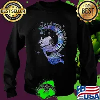 Live in the water love by the moon mermaid s Sweater