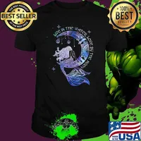 Live in the water love by the moon mermaid shirt