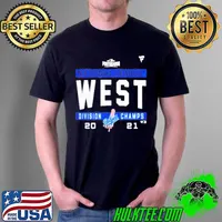 Los Angeles Dodgers National League NL West Division Champions 2021 sport s Unisex