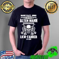 Macht platz jungs lass euch von diesen alten manm lkq-fahrer zu sein skull truck s Unisex
