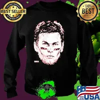 New England Football Tom Brady signature s Sweater