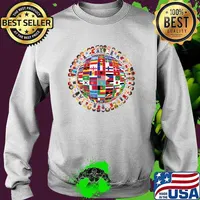 Peace International Day Of Peace National Flags T-Shirt Sweater