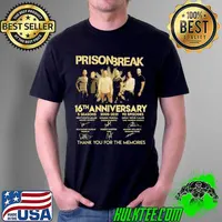 Prison break 16th anniversary 5 seasons 2005 2021 90 episodes thank you for the memories signatures s Unisex
