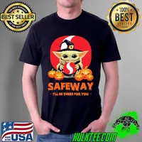 Safeway ill be there for you yoda and pumpkin halloween s Unisex