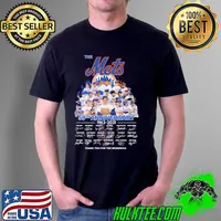 The mets 59th anniversary 1962 2021 thank you for the memories signatures s Unisex