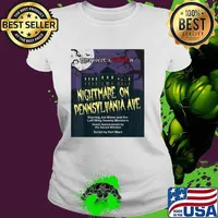 They Have A Woken Nightmare On Pennsylvania Ave Horror Movie Political Halloween T-Shirt Ladies tee