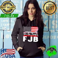 Top We The People FJB American Flag shirt