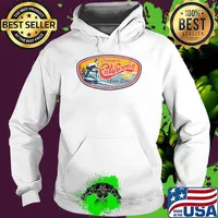University Of California Santa Diego Surf Style UCSD T-Shirt Hoodie