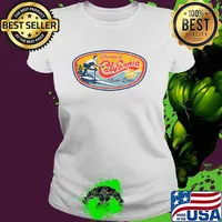 University Of California Santa Diego Surf Style UCSD T-Shirt Ladies tee