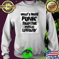 What’s more Punk Rock than the Public Library Troublemaker T-Shirt Sweater