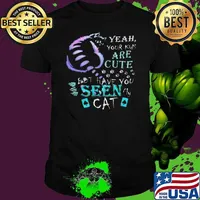 Yeah your kids are cute but have you seen cat Alice's Adventures in Wonderland Cheshire Cat shirt