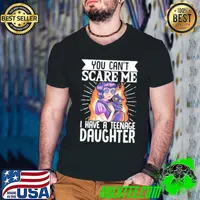 You can’t scare me I have a teenage daughter Halloween s Guys V Neck