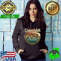 3rd Birthday Gift 3 Years Old Retro Vintage November 2018 T Shirt