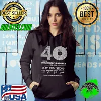 40 Years Of Unknown Pleasure 1979 2019 Joy Divison Thank You The Memories Shirt
