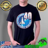 40th Birthday I To Advance Mankind I Adult Astronaut Costume T-Shirt Unisex