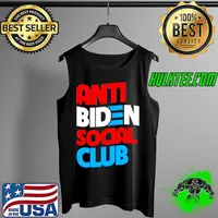 Anti Biden social club fuck Biden s Tank Top