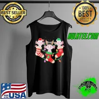 AXOLOTL IN CHRISTMAS SOCKS FAMILY FUNNY AXOLOTL FISH LOVER T-SHIRT Tank Top